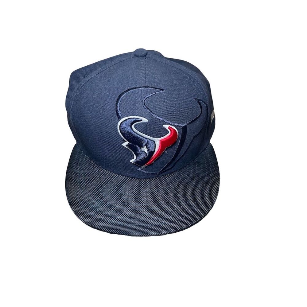 New Era 59FIFTY Houston Texans NFL Fitted Cap Navy Blue Size 7 1/2